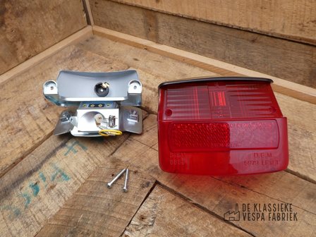 Rear light complete Black GTR/TS/Sprint/Rally