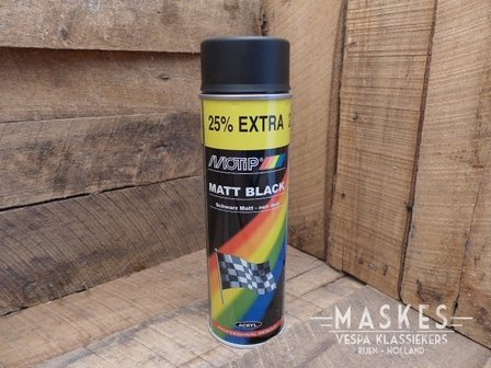 Spray can &#039;&#039;Rally&#039;&#039; black