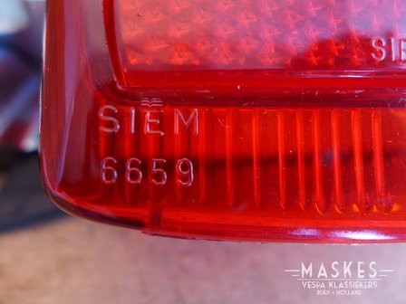 Rear light complete GTR/TS/Sprint/Rally