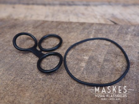 Hub Plate gasket 4 pieces a.o. VNB/Super/GTR/TS/VBB/GL-X/Sprint/Rally200/Pserie