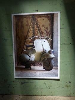 poster vespa bacchetta