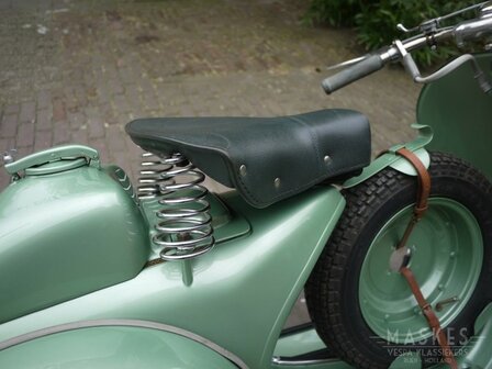 Cover single saddle front green  V30-V33/VM/VN2T