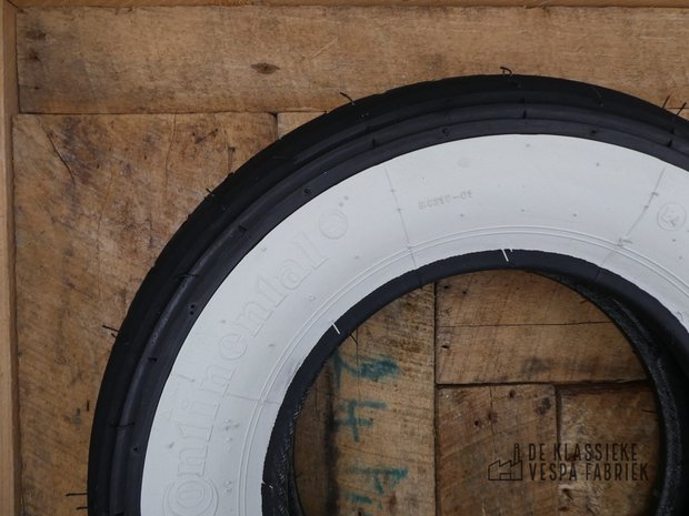 Whitewall tire CONTINENTAL,  3.50-8"
