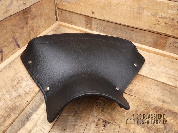 Single saddle cover front black V1-15