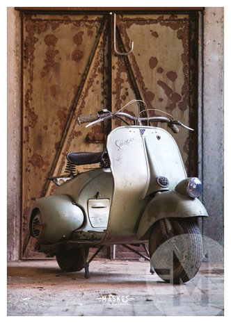 Vespa bacchetta poster